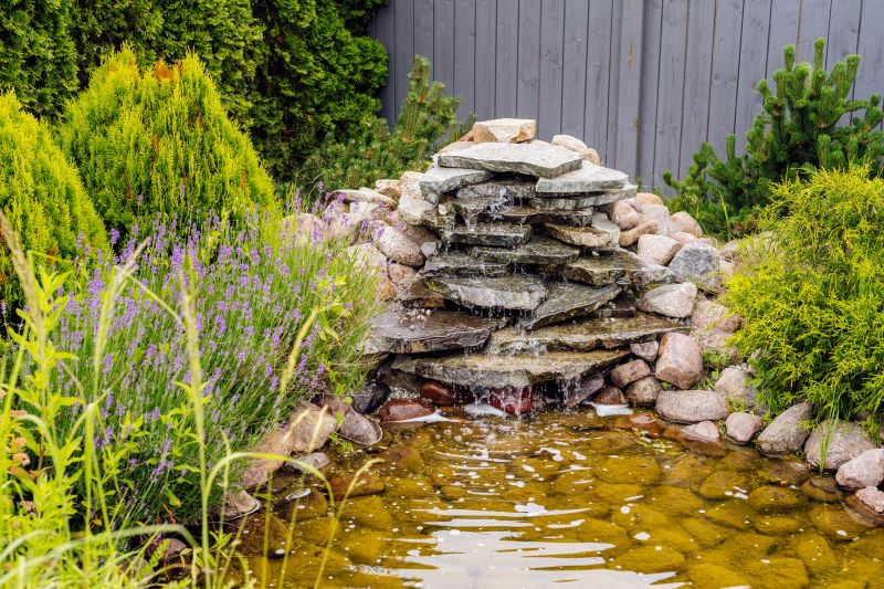 Garden Fountain Installation in Honolulu, HI